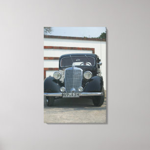 Impressão Em Tela Mercedes antiga