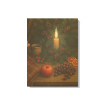 Mesa Sempre Verde – Luz de Velas e Calma