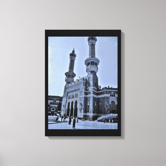 Impressão Em Tela Mesquita Al Haram (Frente)