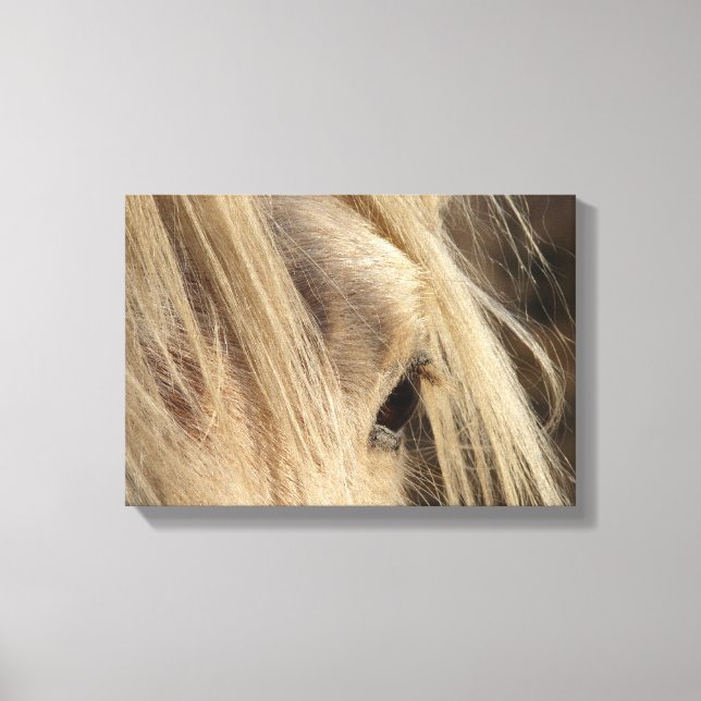 Impressão Em Tela Messy Mane (Frente)