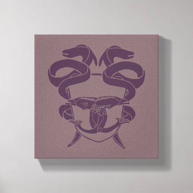 Impressão Em Tela Mestre do Símbolo de Laketown (Frente)