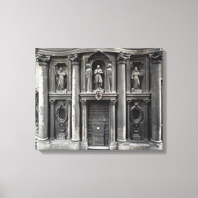 Impressão Em Tela Metade inferior da fachada, 1637-41 (Frente)