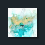 Impressão Em Tela Metálicos entrelaçados<br><div class="desc">Metálicos entrelaçados por Jennifer Goldberger</div>