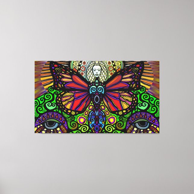 Impressão Em Tela Metanoia (Impressão sobre Canvas) por Nathan Jalan (Frente)