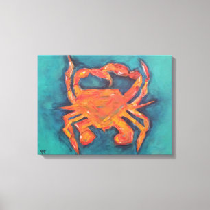 Impressão Em Tela Meu Caranguejo