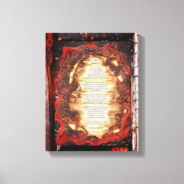 Impressão Em Tela Meu Maior Pecado (Frente)