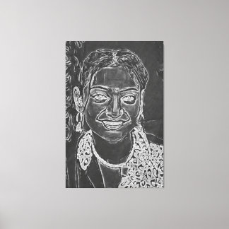 Impressão Em Tela Meu pincel de arte digital
