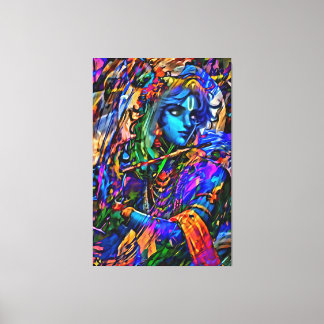 Impressão Em Tela Meu pincel de arte digital