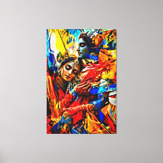 Impressão Em Tela Meu pincel de arte digital