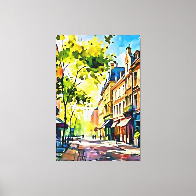 Impressão Em Tela Meu pincel de arte digital (Frente)