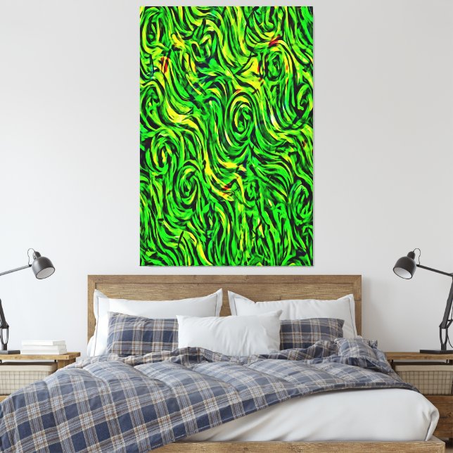 Impressão Em Tela Meu pincel de arte digital (Insitu(Quarto))