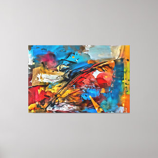 Impressão Em Tela Meu pincel de arte digital