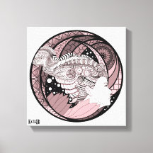 Meus pensamentos. Gráficos abstrato art.