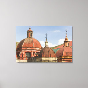 Impressão Em Tela México, Estado de Guanajuato, Guanajuato. Templo d