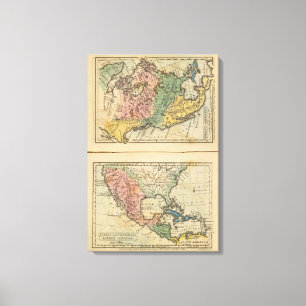 Impressão Em Tela México, Guatemala, WI, America do Norte
