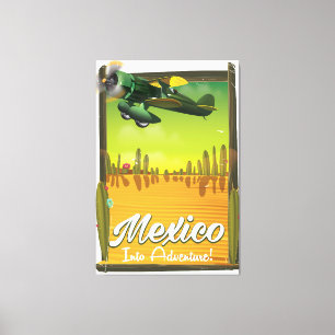 Impressão Em Tela México na aventura!
