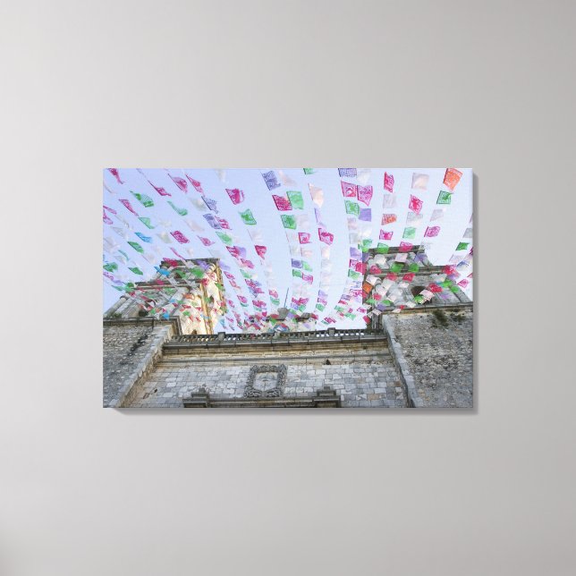 Impressão Em Tela México, Yucatan, Valladolid, La Parraquia de San (Frente)