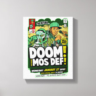 Impressão Em Tela mf doom