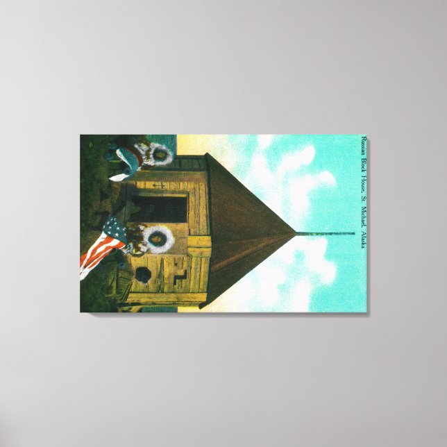 Impressão Em Tela Michael, Alaska, Rua (Frente)