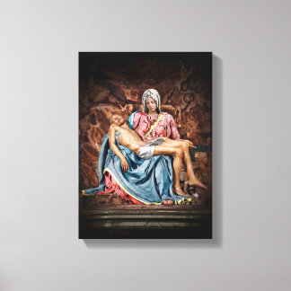 IMPRESSÃO EM TELA MICHELANGELO PIETA