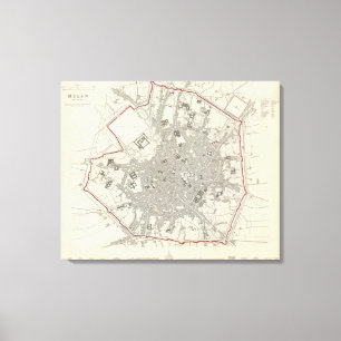 Impressão Em Tela Milão Milano