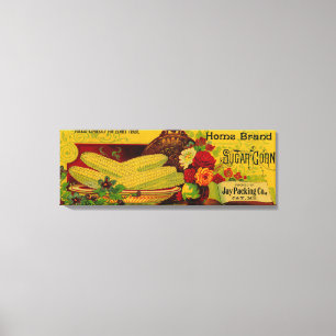 Impressão Em Tela Milho de açúcar Home LabelJay, MIM