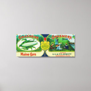 Impressão Em Tela Milho LabelNorridgewock de Grasmere, MIM