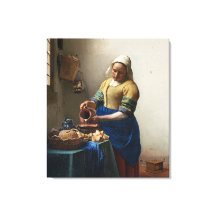 Milkmaid por Johannes Vermeer