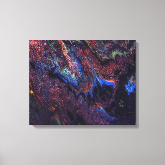 Impressão Em Tela Milky Way Galaxy Art (Frente)