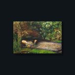 Impressão Em Tela Millais Ophelia CC0496<br><div class="desc">John Everett Millais - Ophelia, 1851-52. A pintura retrata Ophelia, uma personagem da peça de Shakespeare Hamlet, cantando enquanto flutuava num rio pouco antes de ela se afogar: "Suas roupas se espalharam / E, tipo sereia, enquanto a embrenharam." Mas eventualmente, "suas roupas, pesadas com sua bebida / Puxou o pobre...</div>
