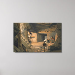 Impressão Em Tela Mina do bastião du Esteira, placa 'de Seat o