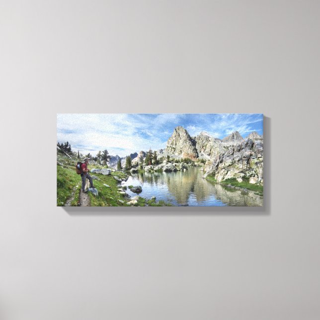 Impressão Em Tela Minaret Lake - Ansel Adams Wilderness - Sierra (Frente)