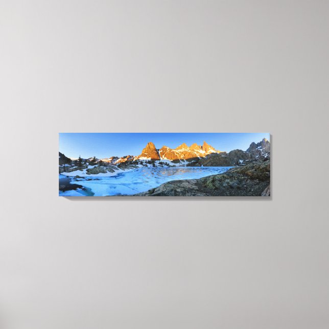 Impressão Em Tela Minaret Lake Sunrise - Sierra Nevada (Frente)