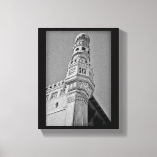 Impressão Em Tela Minarete de Charminar