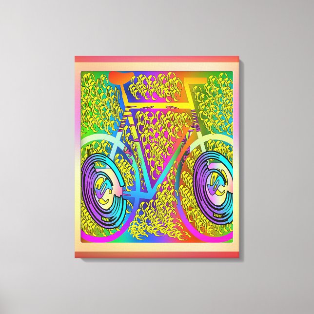 IMPRESSÃO EM TELA MINHA BIKE (Frente)