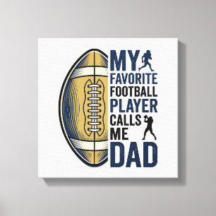 Impressão Em Tela Minha Camiseta de Jogador de Futebol Favorito Me C