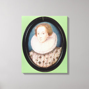 Impressão Em Tela Miniatura da rainha Elizabeth mim