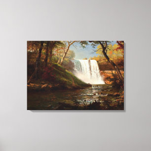Impressão Em Tela Minnehaha Falls, trabalho de arte Albert Bierstadt