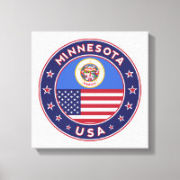 Minnesota, Estados Unidos, Minnesota poster, canva