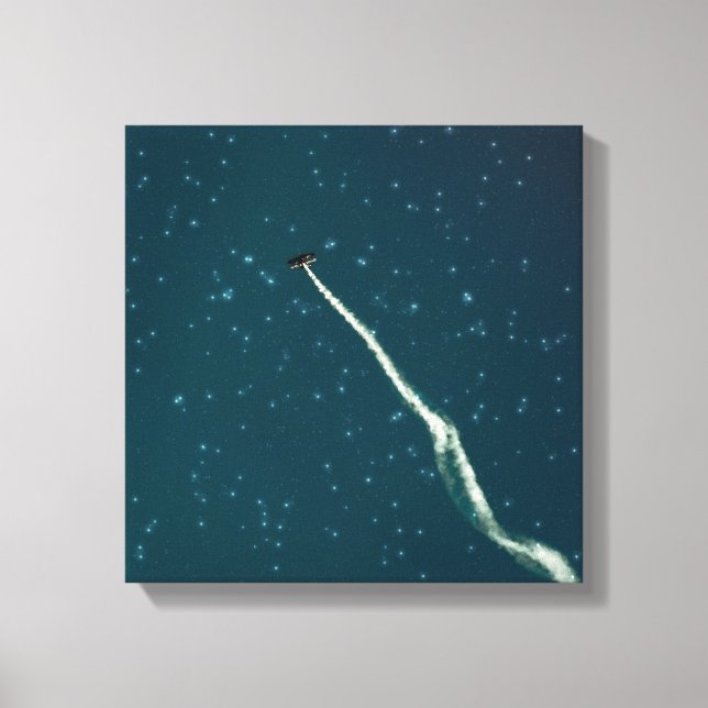 Impressão Em Tela Mira em direção às estrelas (Frente)