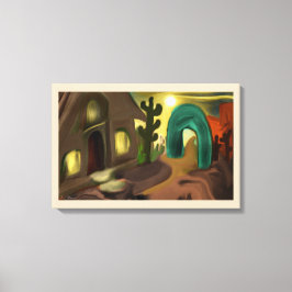 Impressão Em Tela Missão Abstrato Art Espanhola