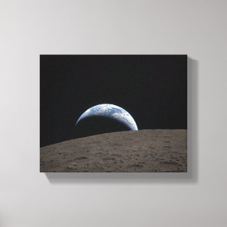 Impressão Em Tela Missão da Lua Artemis Nave Espacial Orion Crepúscu