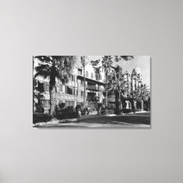 Impressão Em Tela Missão no Exterior de Riverside, CA Fotografia (Frente)