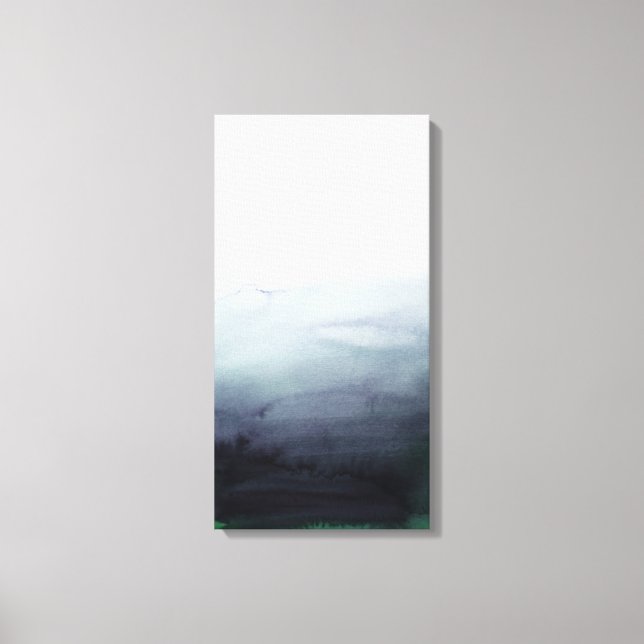 Impressão Em Tela Misty Morning Abstrato Landscape (Frente)