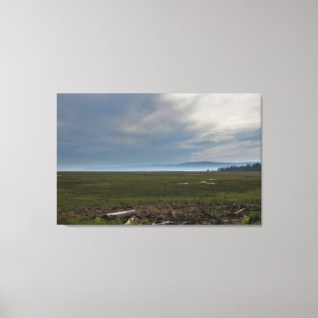 Impressão Em Tela Misty Mountains (Frente)