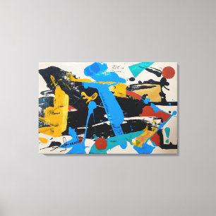 Impressão Em Tela Mixed Colors