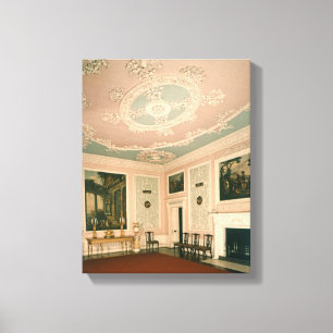 Impressão Em Tela Mobília da sala de jantar, 1767