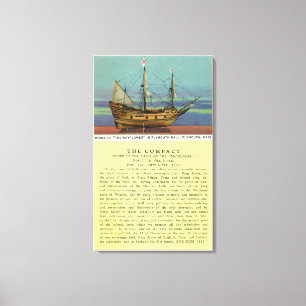 Impressão Em Tela Modelo de Mayflower