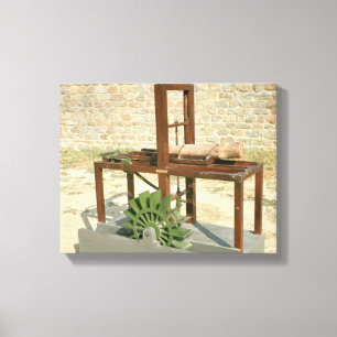 Impressão Em Tela Modelo de uma serra hidráulica