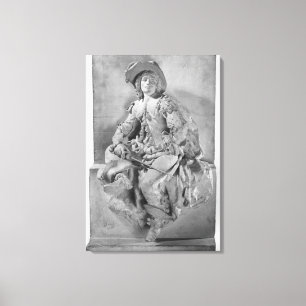 Impressão Em Tela Modelo para o monumento a Alexandre Dumas Pere